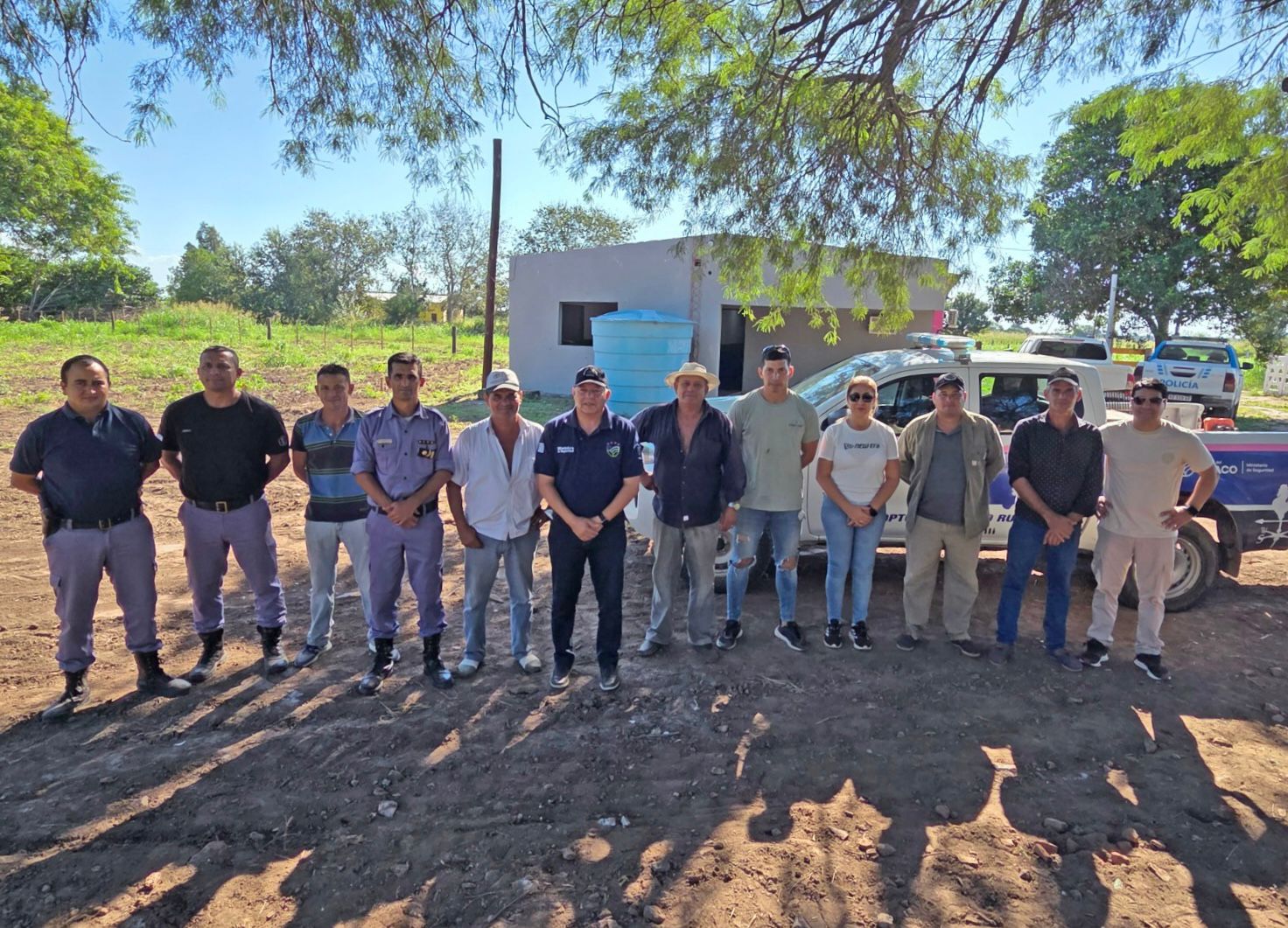 *SEGURIDAD: AVANZAN LAS OBRAS PARA REACTIVAR LA SECCI&Oacute;N RURAL EN PAMPA ONCE*
