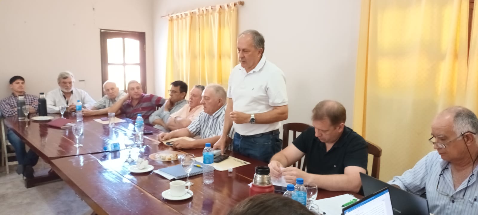 Julio Fantín fue reelecto y seguirá al frente de los Consorcios Camineros del Chaco