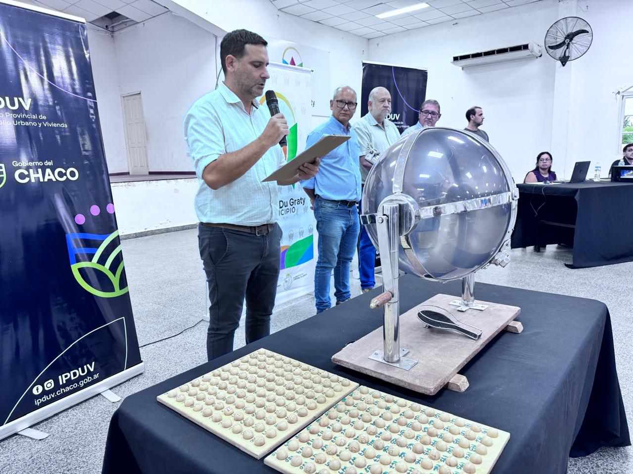 EL IPDUV REALIZ&Oacute; EL SORTEO P&Uacute;BLICO DE VIVIENDAS EN CORONEL DU GRATY