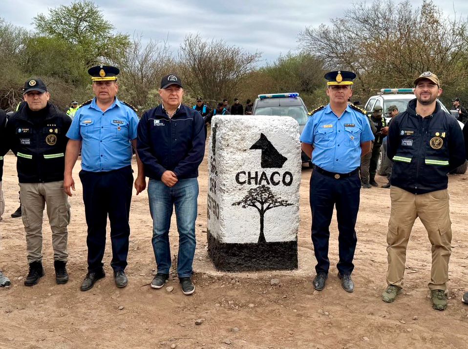 FUERTE OPERATIVO DE REFUERZO DE SEGURIDAD EN LA FRONTERA ENTRE CHACO, SALTA Y SANTIAGO DEL ESTERO
