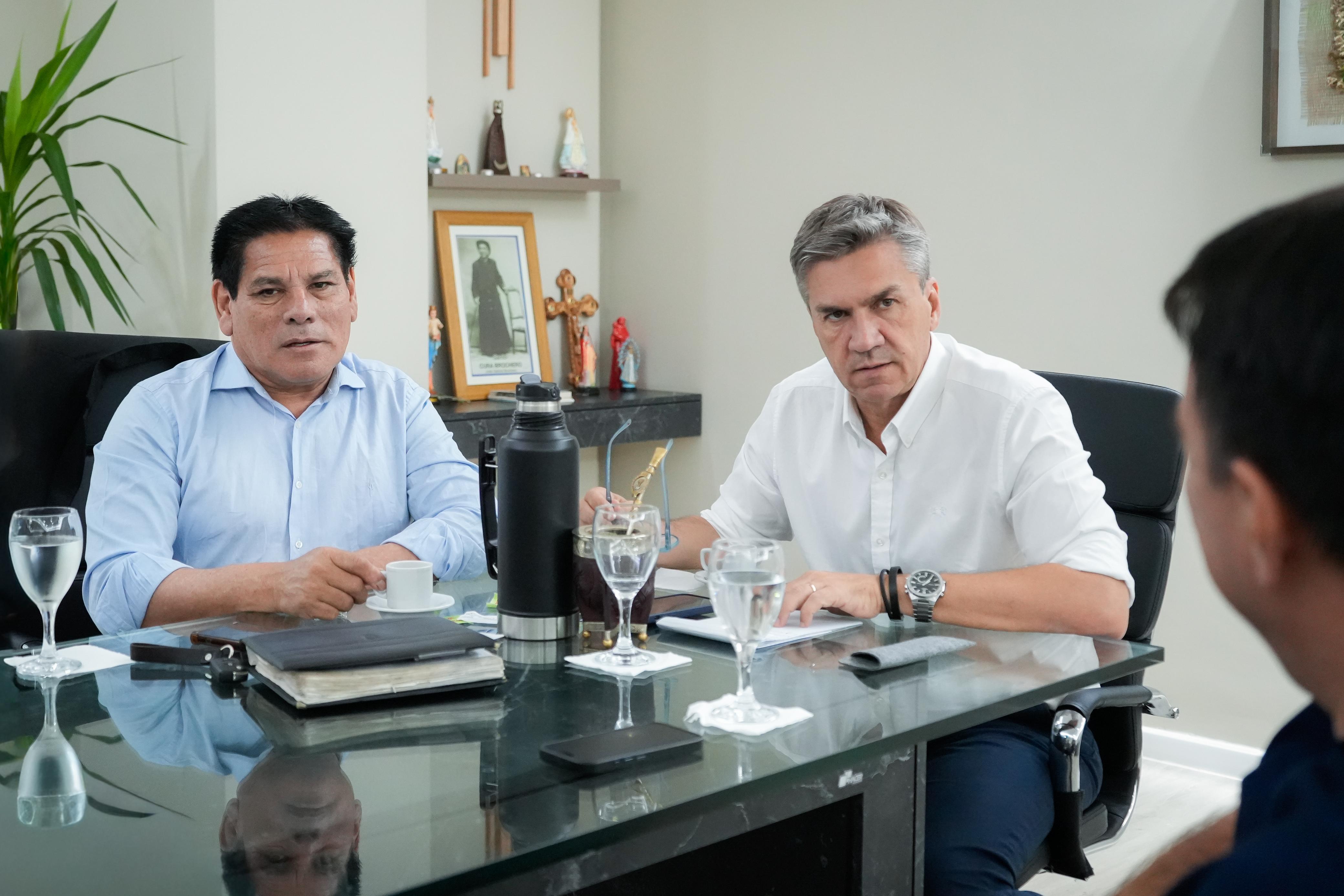 ZDERO AVANZA CON INTENDENTES EN UNA AGENDA DE TRABAJO CONJUNTO