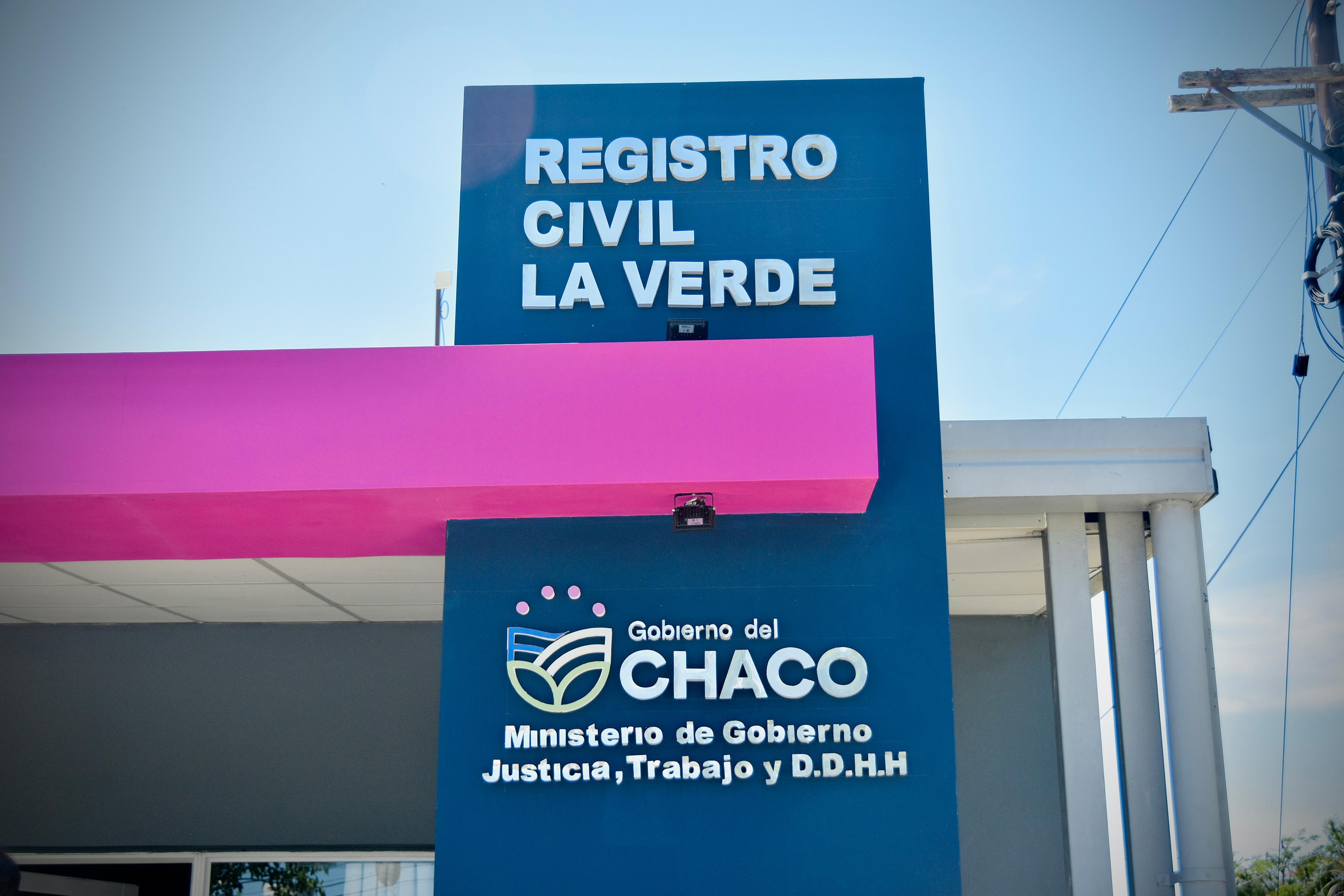 *NUEVA INAUGURACI&Oacute;N EN LA VERDE: EL GOBERNADOR HABILIT&Oacute; &ldquo;A NUEVO&rdquo; EL EDIFICIO DEL REGISTRO CIVIL*