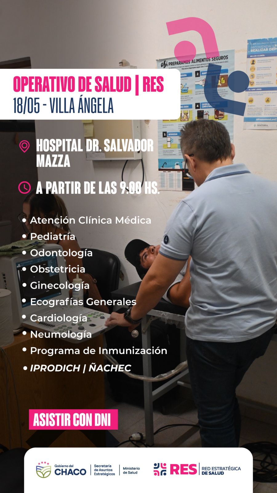 *LA RED ESTRAT&Eacute;GICA DE SALUD LLEGA ESTE LUNES A VILLA &Aacute;NGELA*