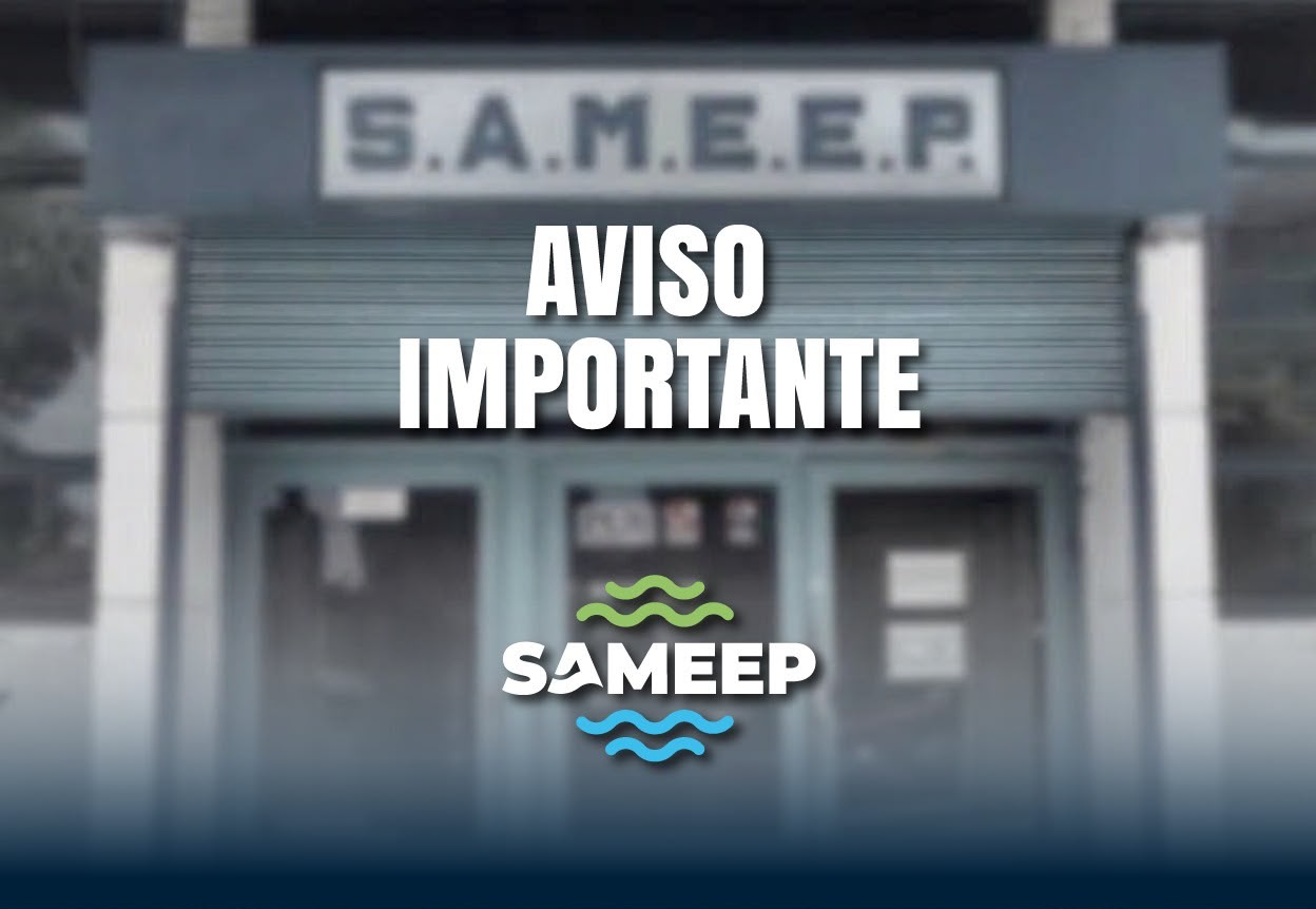 *ESTE JUEVES: SAMEEP REALIZAR&Aacute; TRABAJOS PROGRAMADOS EN EL PRIMER ACUEDUCTO PARA OPTIMIZAR EL SERVICIO*