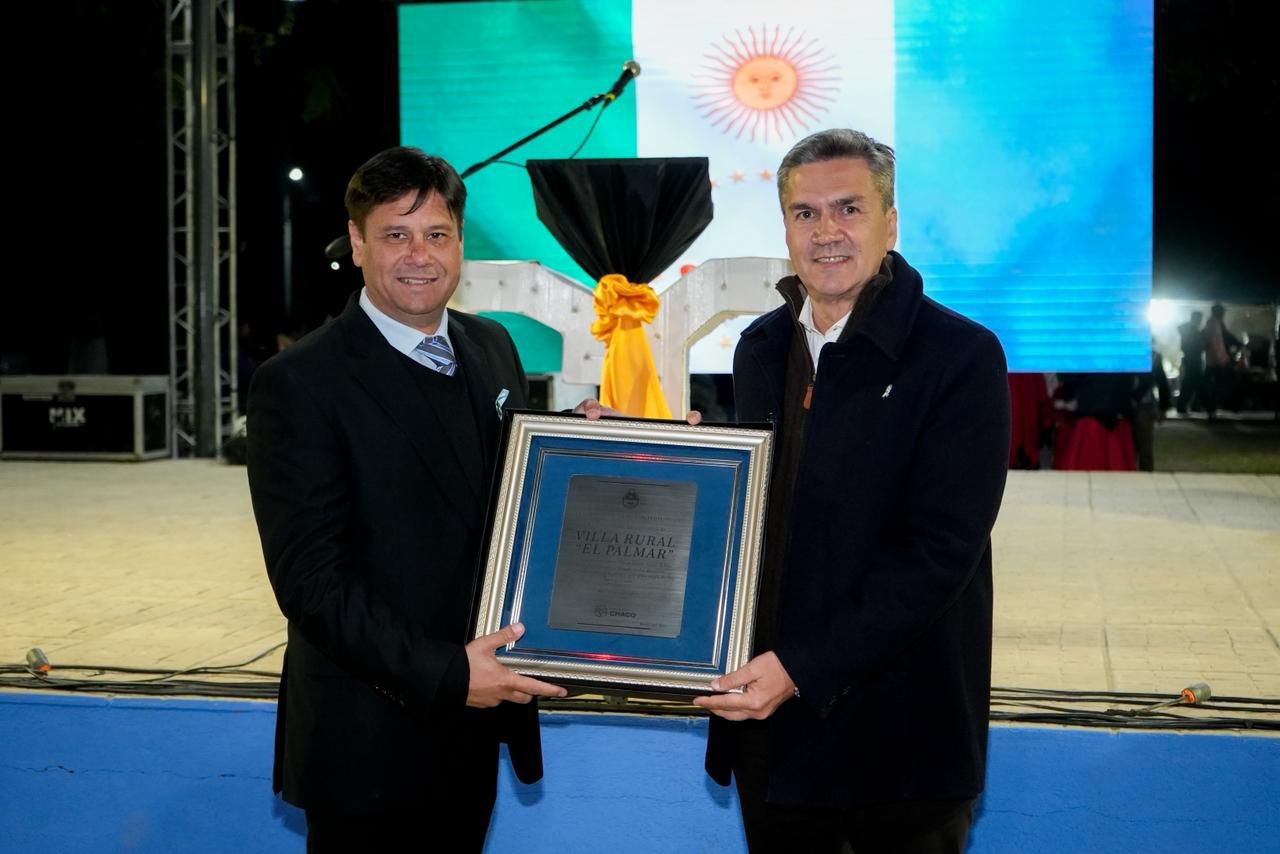 *EL PALMAR FESTEJ&Oacute; SU 60&deg; ANIVERSARIO CON ACOMPA&Ntilde;AMIENTO DEL GOBIERNO PROVINCIAL*