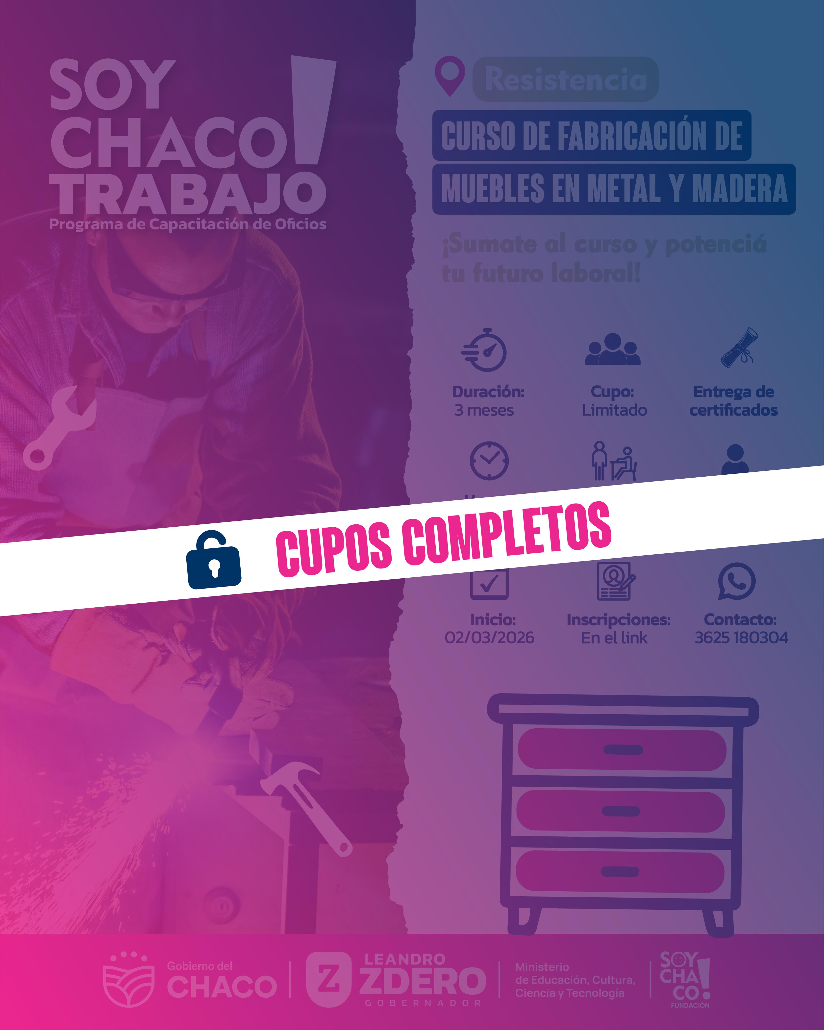 CONVOCATORIA R&Eacute;CORD: FUNDACI&Oacute;N SOY CHACO FINALIZ&Oacute; INSCRIPCIONES CON MILES DE INTERESADOS